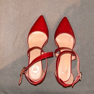 Elegant Red Women's Shoes